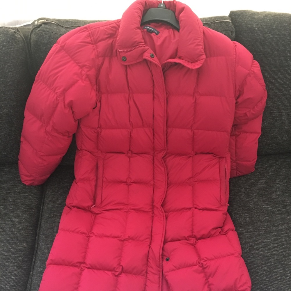 red winter coat for women